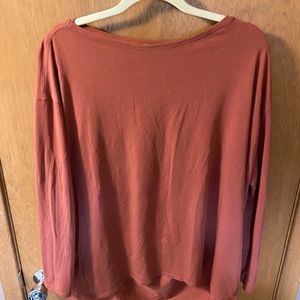 Lululemon back in action long sleeve shirt size 12